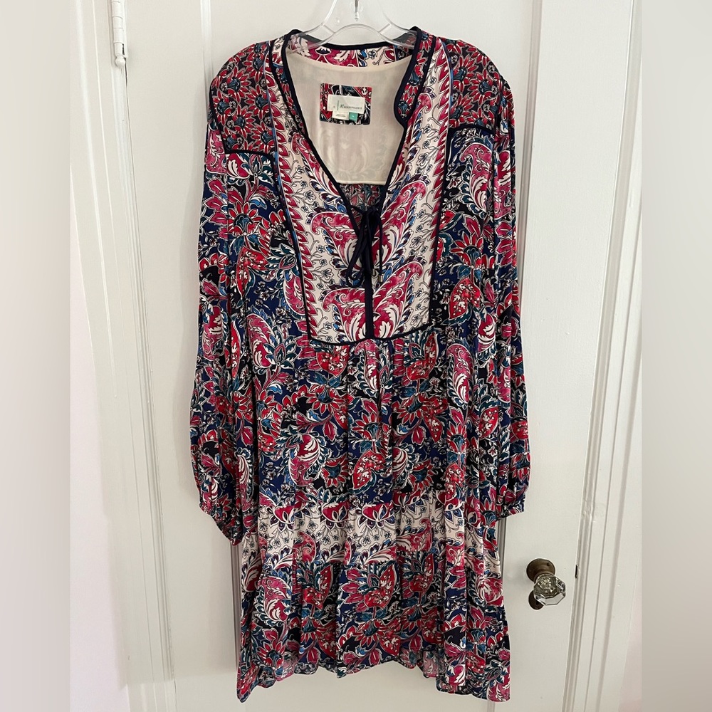 Anthropologie tunic dress with balloon sleeves - 3X